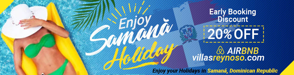 Enjoy your holidays on Samana - Playa 970x250px